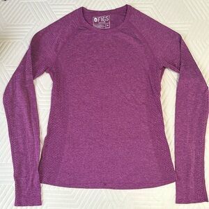 FIGS MEDIUM Seamless Salta Underscrub. PLUM HEATHER.